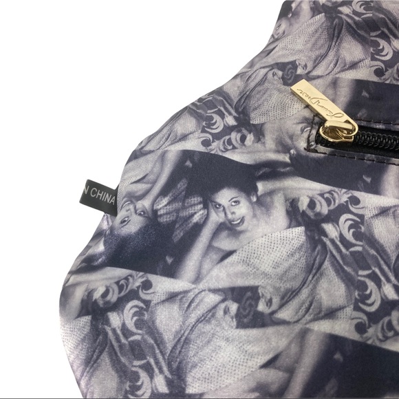 Junior Drake, Karel, Italian Leather, Textured Purple detachable gold tone chain - Picture 11 of 16